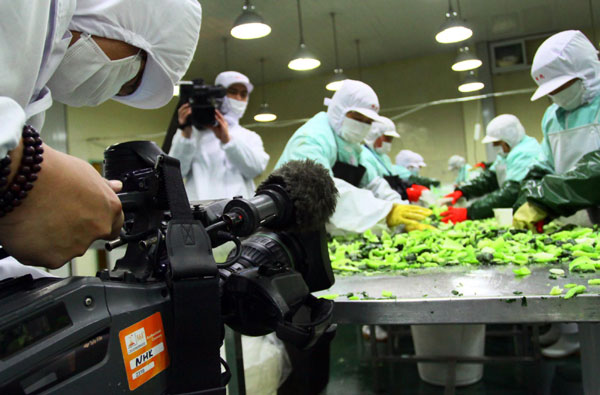 Zhejiang increases vegetable export to Japan