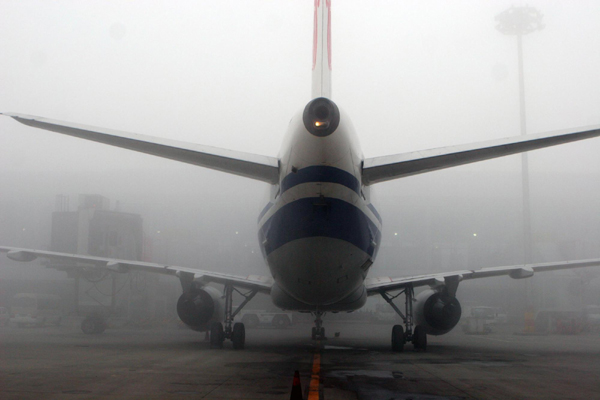 Fog delays 112 flights in Chengdu