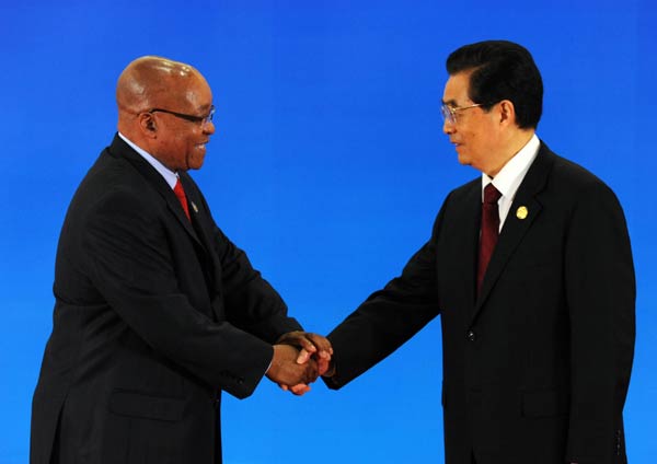 BRICS leaders meet in South China