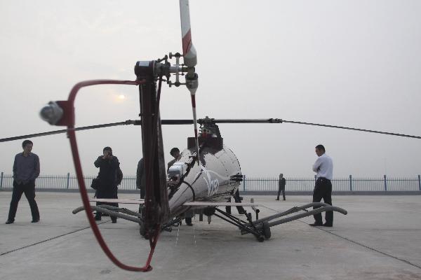 Successful test of China's 'V750' pilotless helicopter