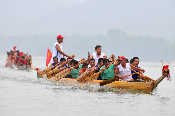 Dragon boat races breathe life into festival