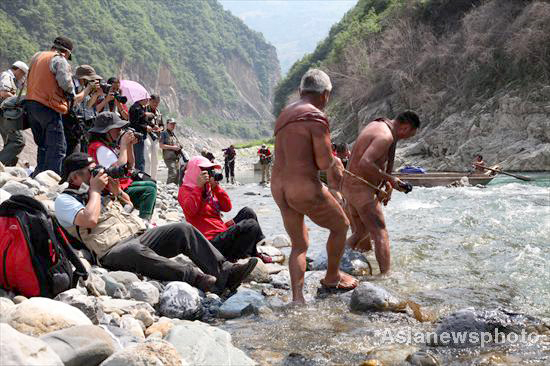 Naked tradition helps tourism