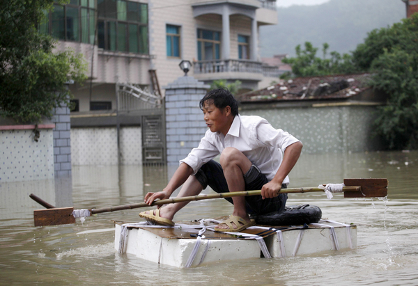 Millions hit by flood havoc in China