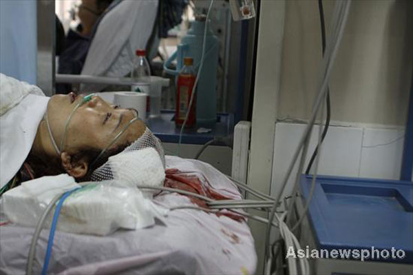 Beijing's injured subway passengers treated