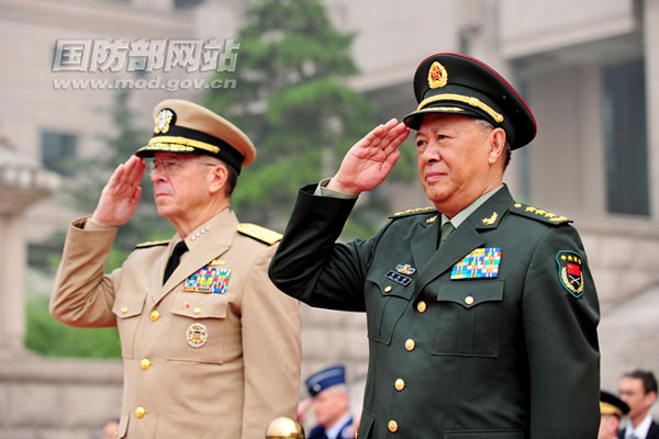 Chinese, US army chiefs hold candid talks
