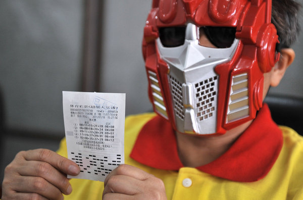 Transformers win 6m yuan on lottery