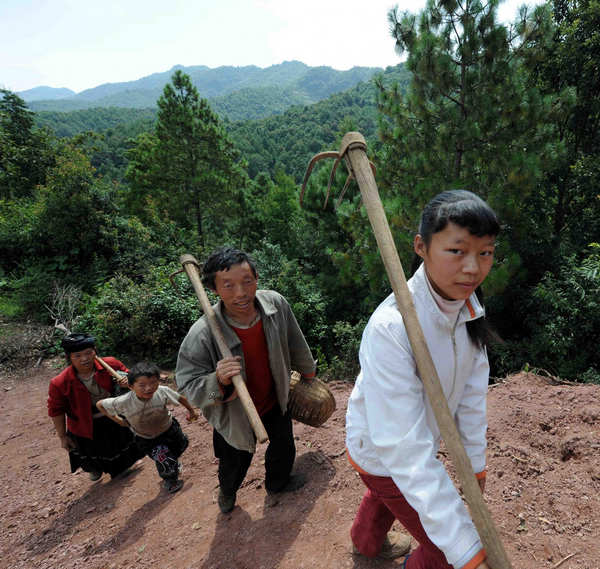 The life of a 13-year-old in rural China