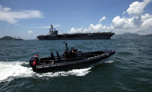 US Carrier in Hong Kong for 4-day port visit