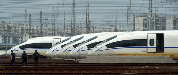 Recalled high-speed trains pull over for overhaul