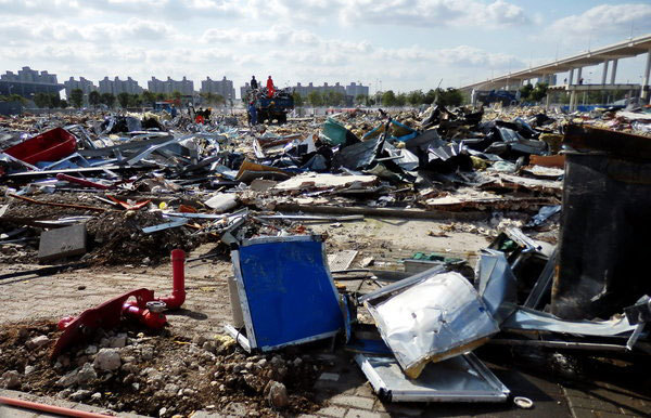 Foreign pavilions at Shanghai Expo demolished