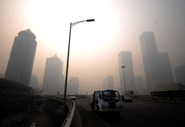 China assigns emission reduction tasks