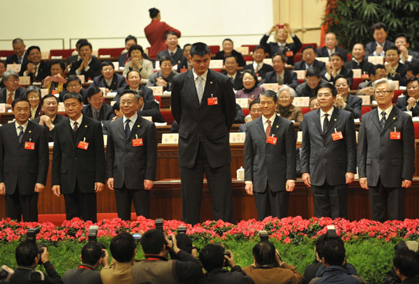 Yao Ming: Former NBA star, new political adviser