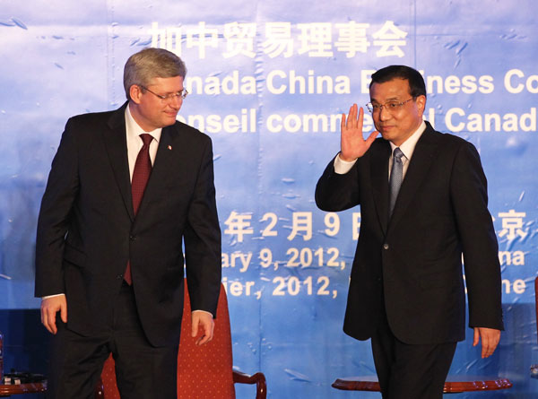 Sino-Canadian ties to cover more sectors