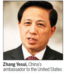 Envoy: VP visit will boost Sino-US relations