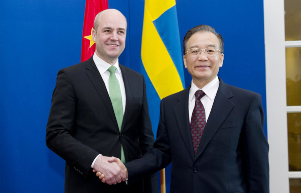 China to promote cooperation with Sweden