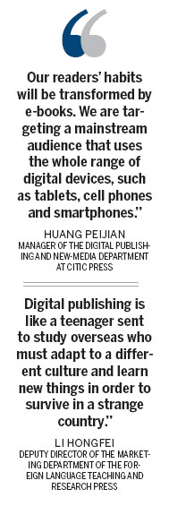 Publishers hope for e-books success
