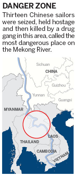 Suspect stands trial on Mekong killings