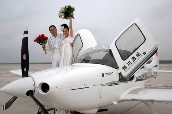 Chinese flights triple in a decade