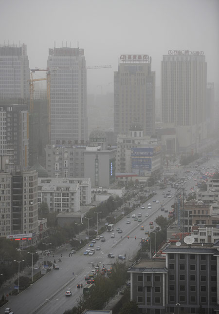 Sandstorm hits parts of NW China