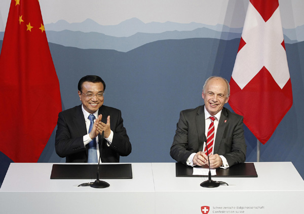 China closes the gap with Switzerland, Europe