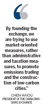 Carbon market helps cut emissions