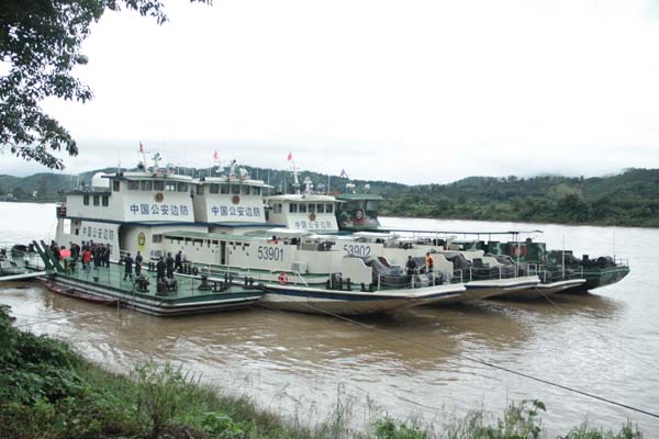 Patrols bring security to Mekong River