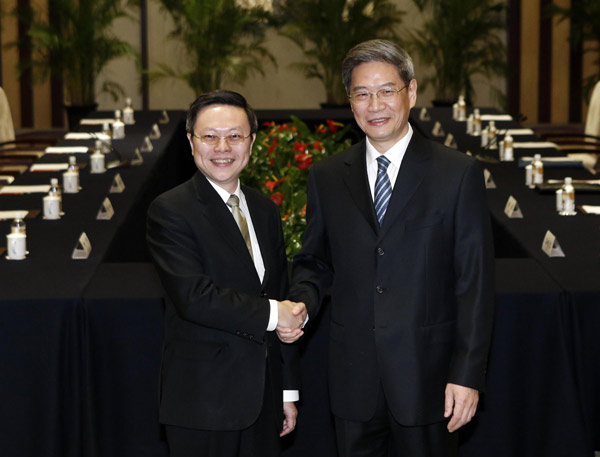 Cross-Straits chiefs agree to regular communication