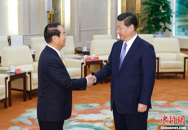 Cross-Straits economic integration equals win-win: Xi