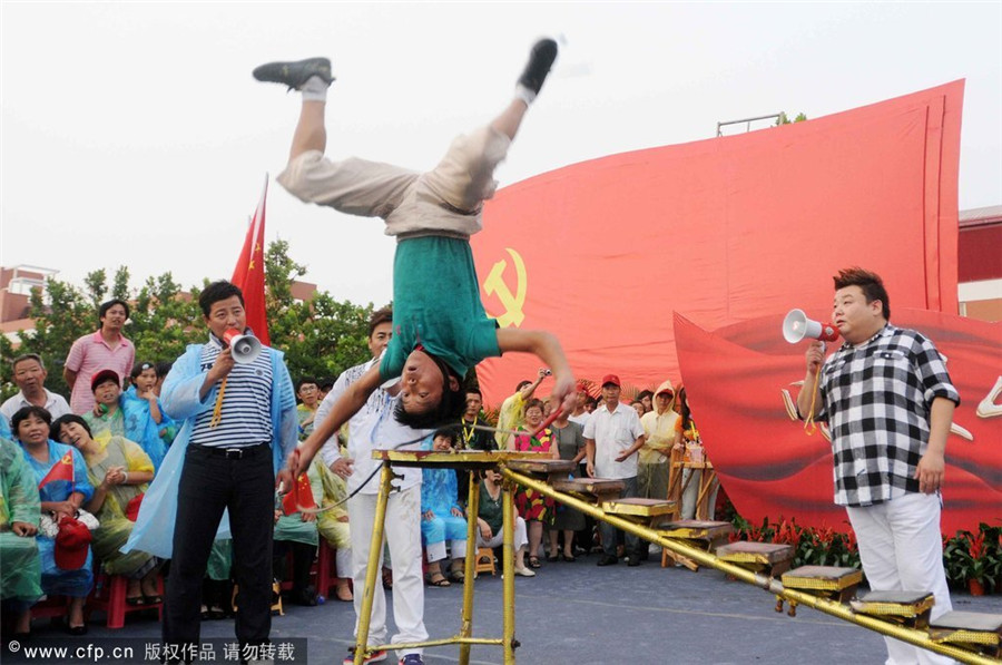 Strange, offbeat and really silly stunts