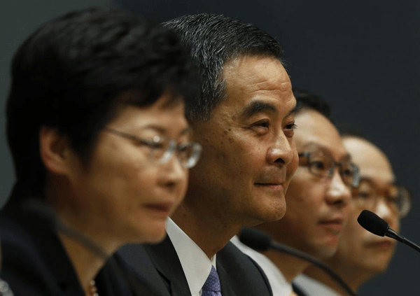 Govt's leadership of HK political reforms supported