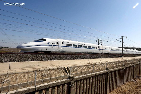 Xinjiang's first high-speed railway to start operation