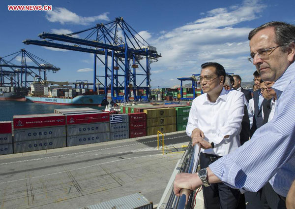 China and Greece 'willing to continue cooperation'