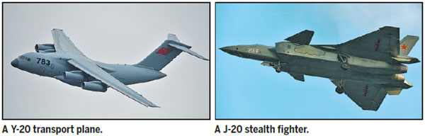 Prototypes pave the way for PLA Air Force boost