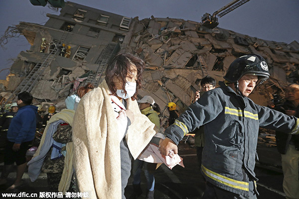 17 dead, hundreds injured after Mag 6.7 quake hits Taiwan