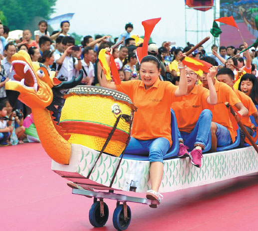 Dragon Boat Festival flourishes