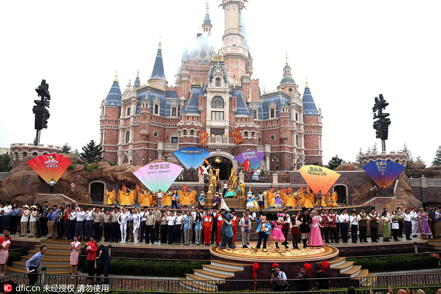 First Disney resort in Chinese mainland opens in Shanghai