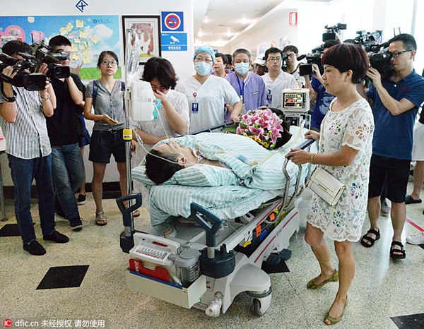 British man dies in Hangzhou, donating organs to 6 Chinese