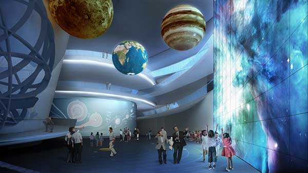 shanghai planetarium to be opened in 2020