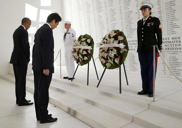 Abe visit to Pearl Harbor a political 'show'