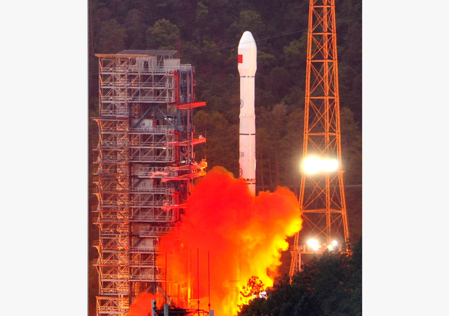 Launch of satellite marks new communications era