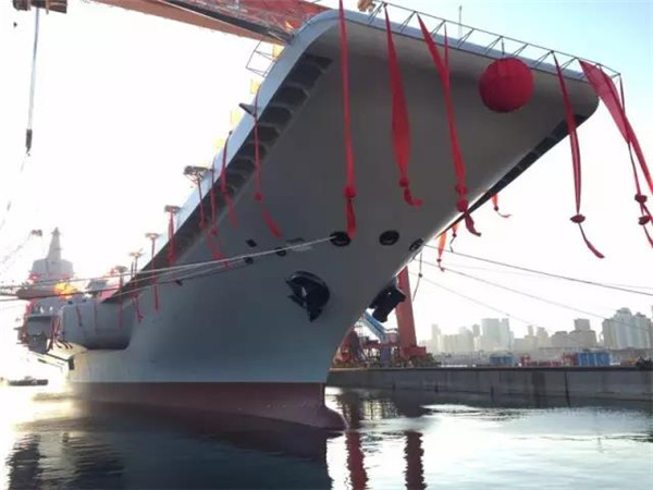 China launches first domestically developed aircraft carrier