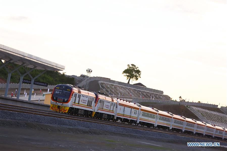 Chinese-built railway pushes forward Kenya's modernization drive