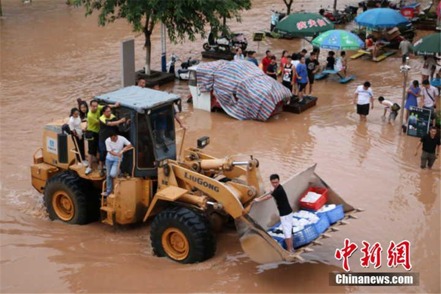 Row, row, row your boat! Life in flooded Guangxi