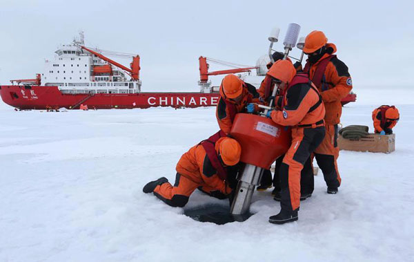 Snow Dragon expedition to assess acidification of Arctic Ocean