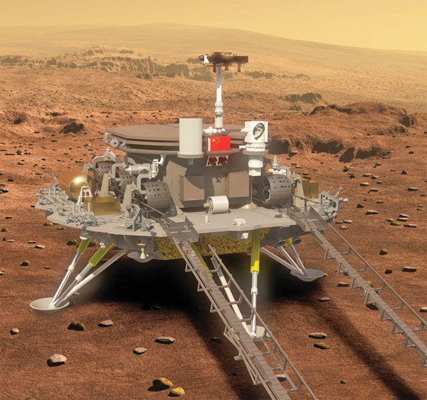 China's Mars mission 'going smoothly', chief designer says