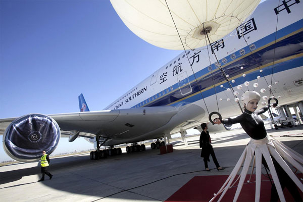 First A380 for Chinese carrier
