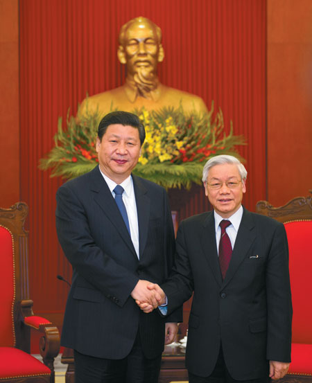 Xi calls for closer ties with Vietnam