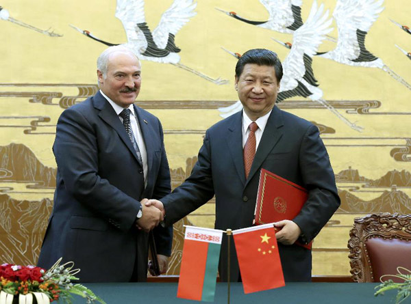 China, Belarus commit to plans
