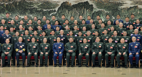 Xi urges breakthroughs in military structural reform