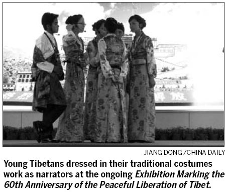 Tibet exhibition in Beijing rings the changes